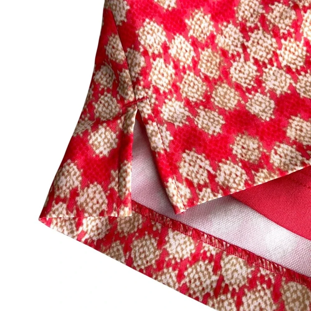 EP‎ Pro Women's Golf Skort in Coral and Tan SZ 10 - Picture 8 of 10